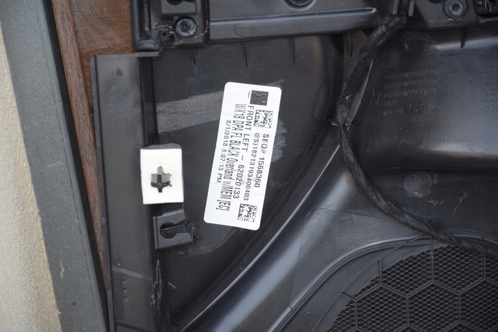 фото №6, Обшивки дверь перед зад jeep grand cherokee wk2 fl