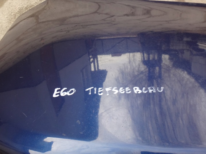 фото №9, Крышка зад задняя багажника bmw 5 e60 tiefseeblau