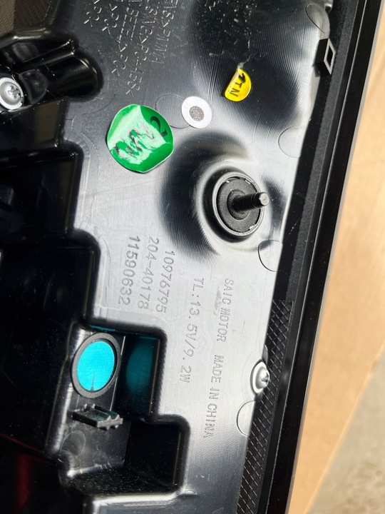 фото №8, Mg4 mg 4 лампа задня śrokowa накладка камера led європа спойлер