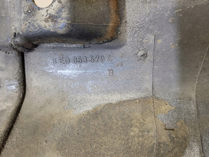 фото №7, Накладка наконечник планки порога лівий зад задня audi a4 b7 срібна оригінальний номер