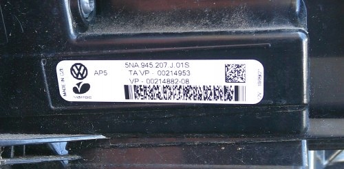 фото №7, Vw tiguan ii рестайлінг лампа ліва зад led iq.light 5na945207j