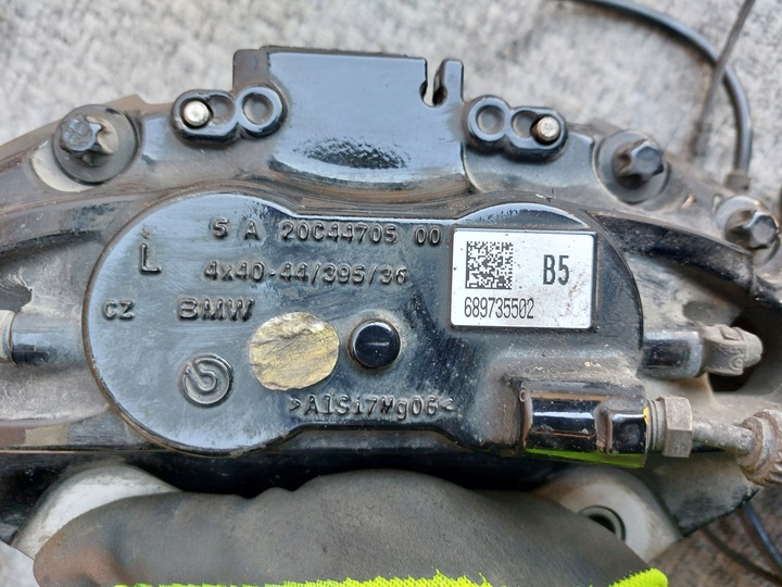 фото №9, Затискачі перед 395 зад 345 м-пакет bmw g11 g12 4.0d 21r