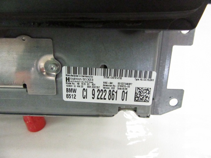 фото №11, Навігація cic радіо зчитувач панель джгут екран idrive bmw 3 e90 e91 e92 e93