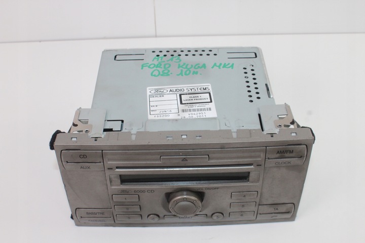 фото №1, Радіо оригінальні cd ford kuga mk1 08-10r