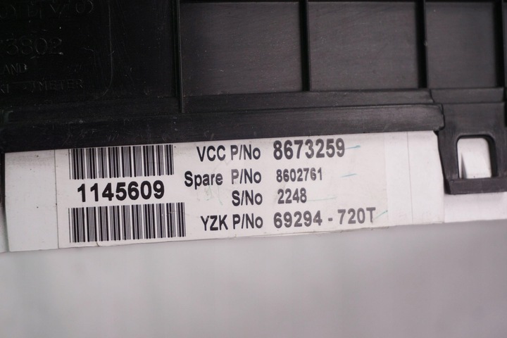 фото №7, Спідометр  прилади volvo s60 v70 8673259