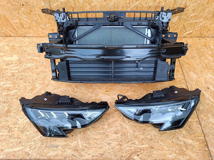фото №11, Audi a3 s-line 8y sedan перед капот підсилювач радіаторів колір ly9t 2025r
