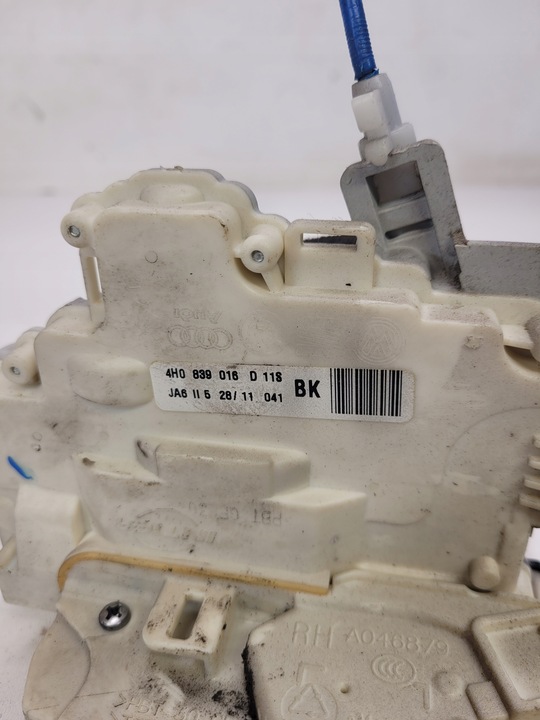 фото №10, Замок двері праві зад audi a8 d4 4h0839016d доводчик