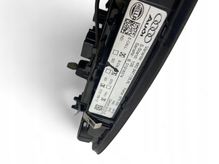 фото №7, Audi e-tron 2021 свет сиденья передней 4k0947135al