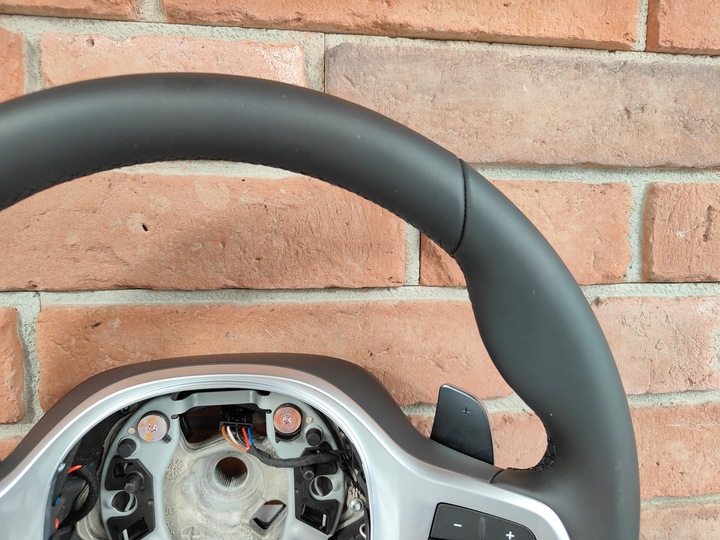 фото №9, Bmw x3 g01 x4 g02 g08 m набір кермо нова чорна шкіра пелюстки 8094542