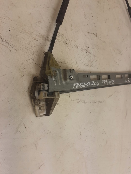 фото №7, Підйомник механізм скла peugeot 206 лівий перед