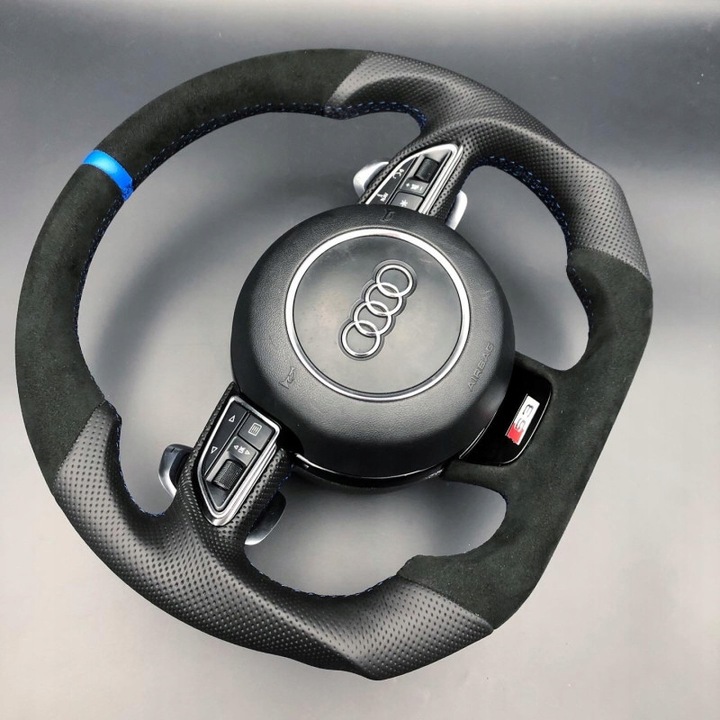 фото №9, Модифікація кермо audi q5 sq5 q7 sq7 a4 a5 a6 s6 a7 s7 rs4 rs5 rs6 rs7