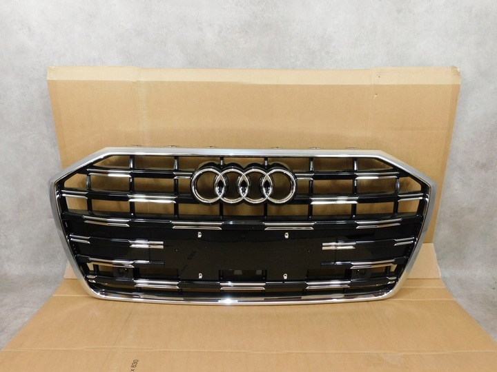 фото №1, Audi a6 c8 4k рестайлінг s line решітка радіатора решітка бампера хром