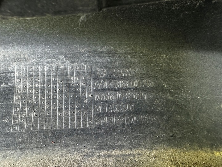 фото №7, Mercedes vito w447 бампер переднее