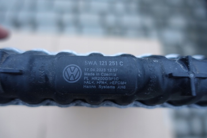 фото №4, Vw skoda seat audi радиатор основний  оригинал 5wa121251c