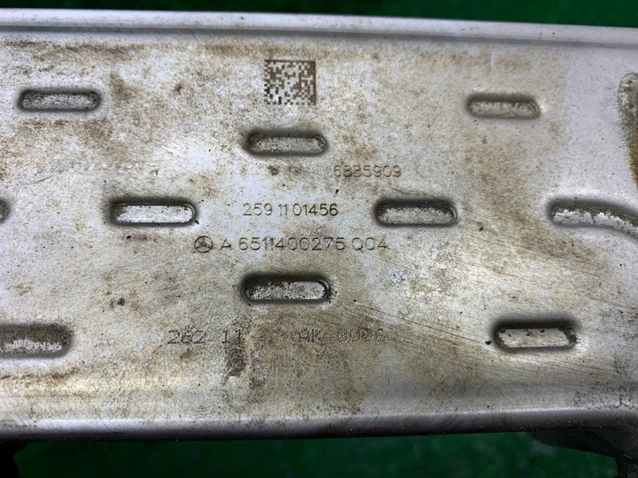 фото №7, Mercedes клапан egr радіаторів a6511400460 a6511420067 a6511400275