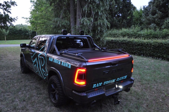 фото №8, Трубное оборудование кузов чёрные sport двойной rollbar dodge ram 1500