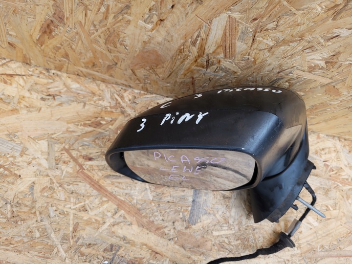 фото №3, Зеркало внешние левая citroen c3 picasso 3pin