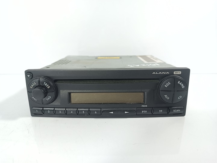 фото №1, Seat ibiza 3 iii 02-08 радіо cd оригінальні заводські do zakodowa 6l0035186c