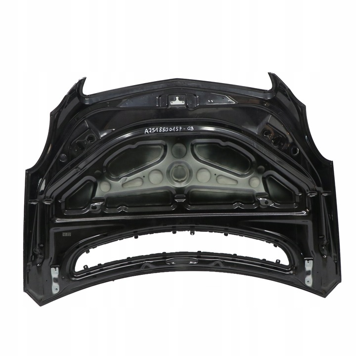 фото №13, Mercedes w251 капот крышка двигателя обсидиан чёрный чёрный металлик - 197