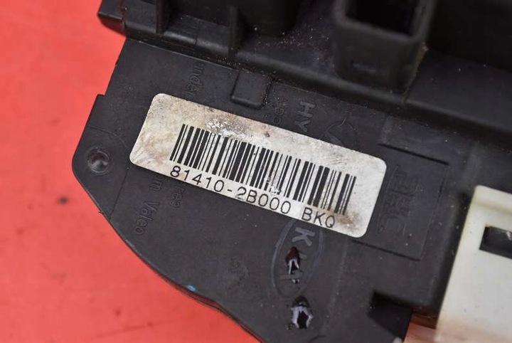 фото №6, Замок двері лівий зад задній 81410-2b000 hyundai santa fe 2 ii 06-10