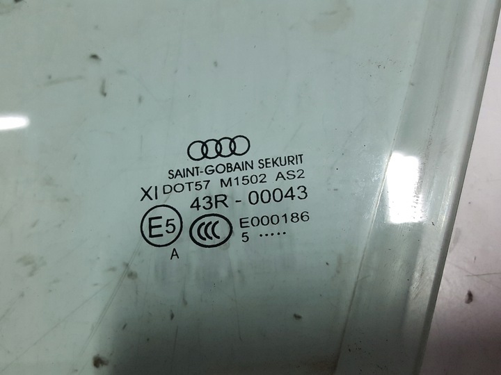 фото №2, Audi a6 c7 4g 2015r стекло дверь левая перед двойная