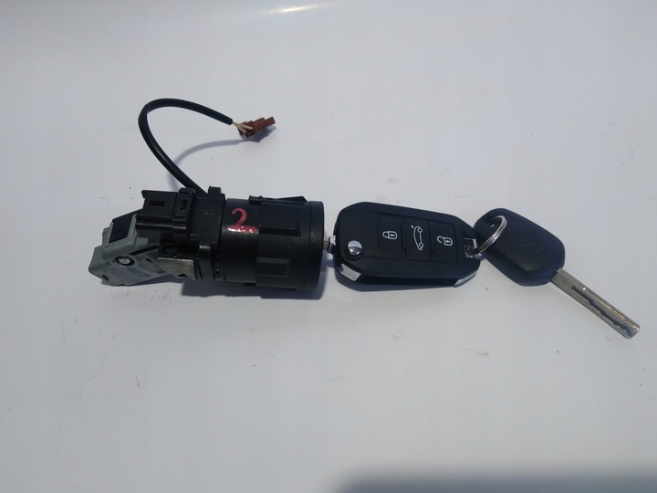 фото №1, Citroen c3 c4 замок зажигания ключ 9663123380