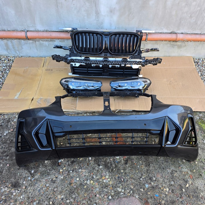 фото №10, Bmw x3 g01 x4 g02 lci м-пакет усилитель лампы бампер перед.