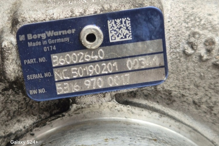 фото №8, Турбіна volvo v70 iii bw 505906010 2.4l дизель 2009