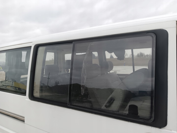фото №5, Vw t4 стекло кузовная боковая левая зад задняя
