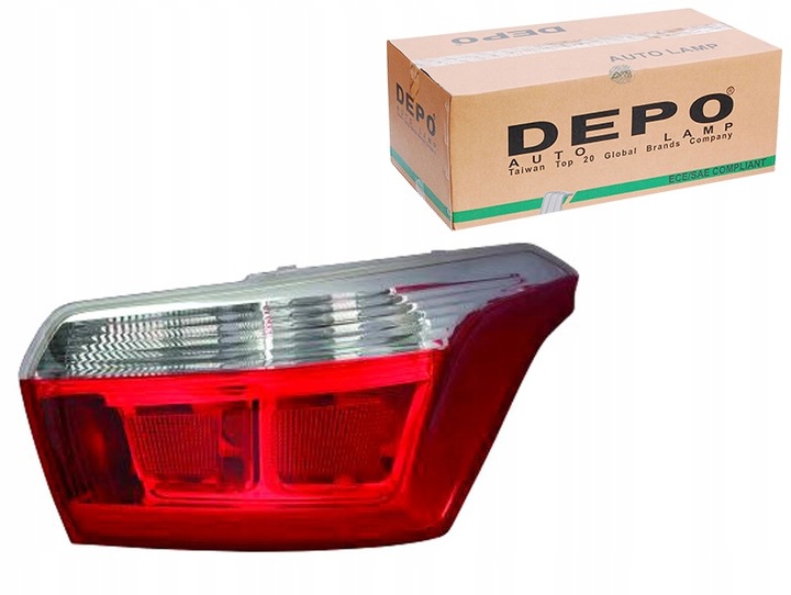 фото №1, Лампа citroen c-elysee sedan 11.12-11.16 depo