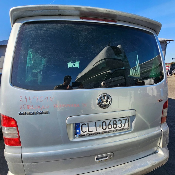 фото №1, Крышка la7w зад volkswagen transporter t5