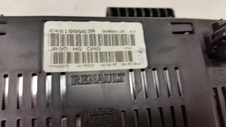 фото №8, Панель приборов renault scenic iii 09-16 248108063r 1.5 dci европа
