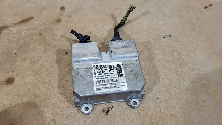 фото №6, Модуль датчик подушек aibag opel corsa d 13262359
