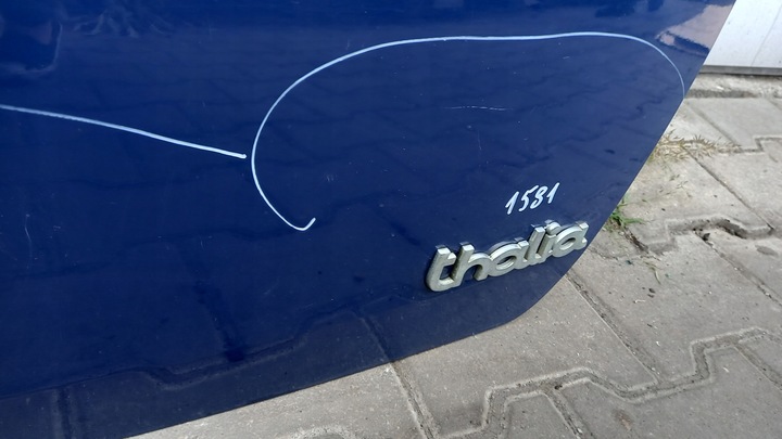фото №10, Задня кришка renault thalia 03r sedan 5d