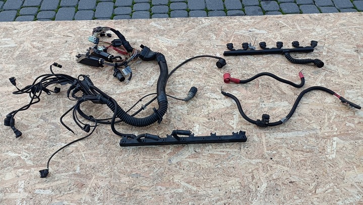 фото №8, Идеальная комплектная жгут двигателя bmw e39 520i 523i 528i m52 1 vanos автомат
