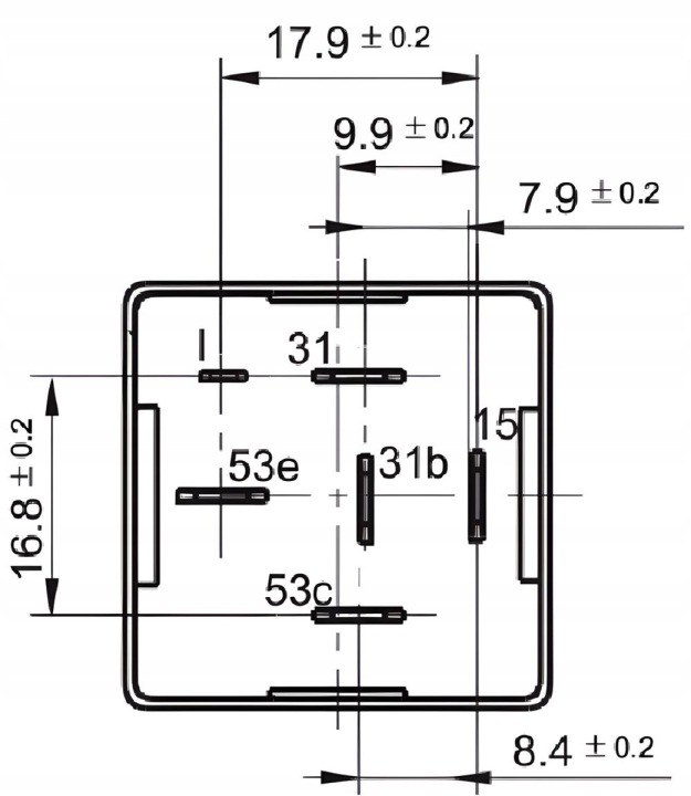 фото №9, Реле 6 pin 12v 20a do двірник сумісний з vw