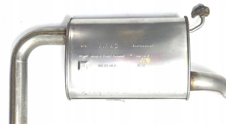 фото №11, Глушник кінцевий vw passat b8 рестайлінг 2.0 tdi 3g0253181bt