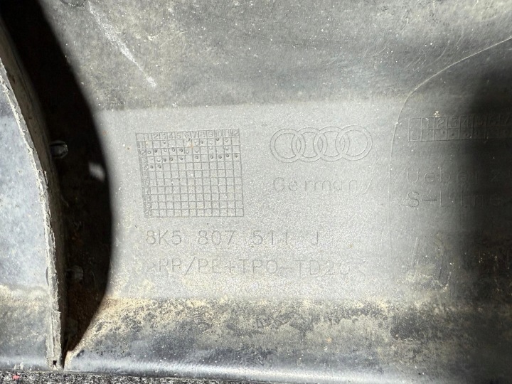 фото №13, Audi a4 8k0 8k5 b8 рестайлинг 12- sedan s-line задний бампер 8k5807511j хороший