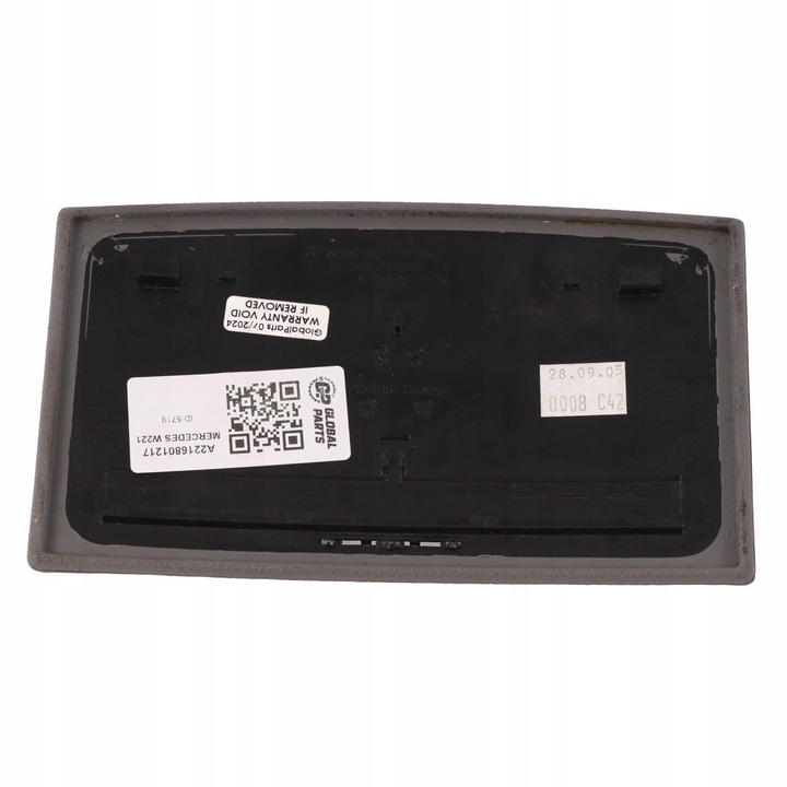 фото №10, Mercedes w221 крышка держателя na кружки серый basalt серый a2216801217