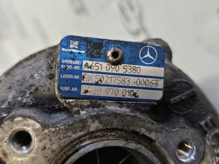 фото №11, Sprinter w906 2.2 cdi 651955 13r турбонагнітач a6510900980 a6510905380