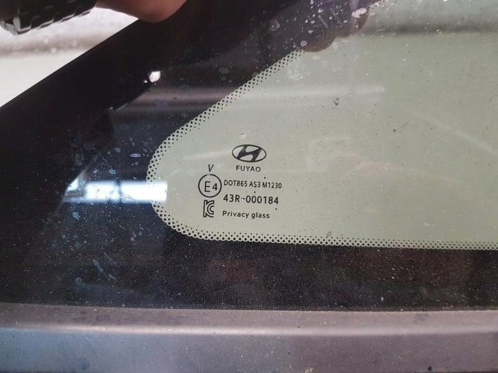 фото №3, Скло кузовна праві зад hyundai tucson iv