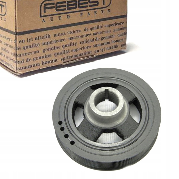 фото №8, Колесо ременное вала коленчатого vq25de/vq35de febest nds-vq35