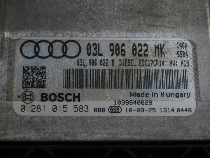 фото №8, 0281015583 03l906022mk комплект стартовый audi a4 b8 2.0 tdi