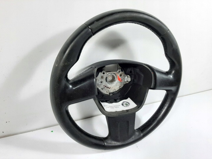 фото №10, Skoda superb ii 2.0tdi 09r кермо шкіра триспицевий 3t0419091h