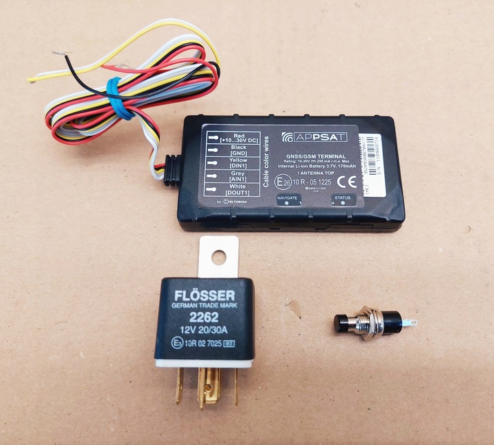 фото №3, Оригинал appsat lokalizator satelitarny gps автомобиль cs10