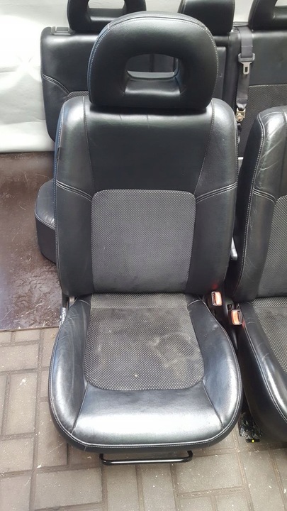 фото №12, Сиденья обшивки кожа комплект mitsubishi outlander i