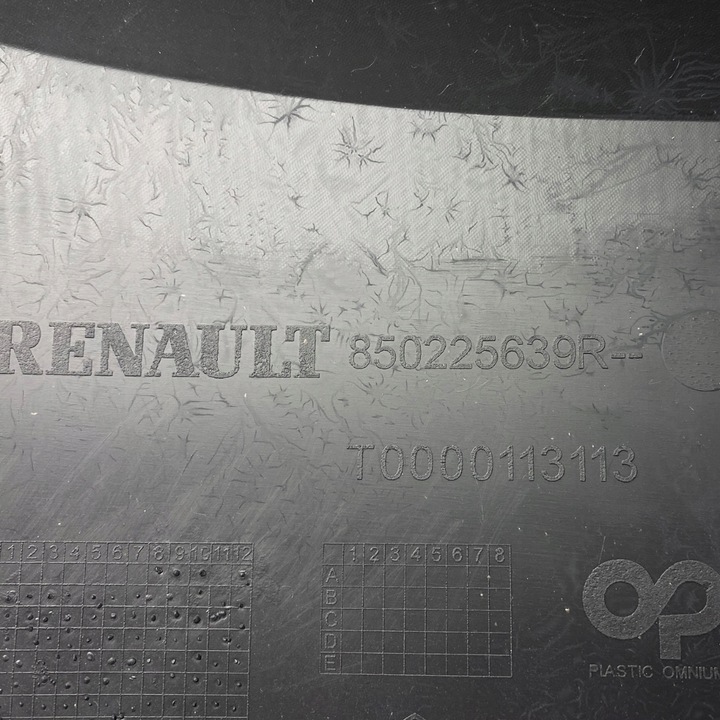 фото №11, Новий оригінальний номер бампер задній renault clio iv 850103029r 850225639r