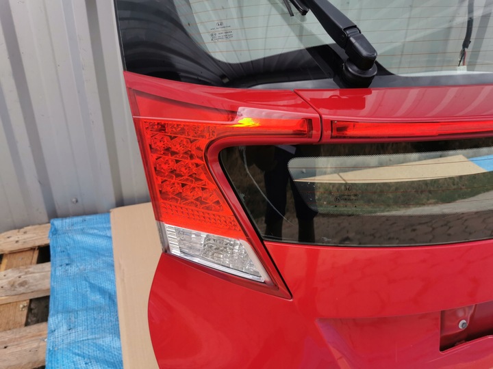 фото №6, Honda civic ix 11-13 хэтчбек крышка багажника комплектная демонтаж