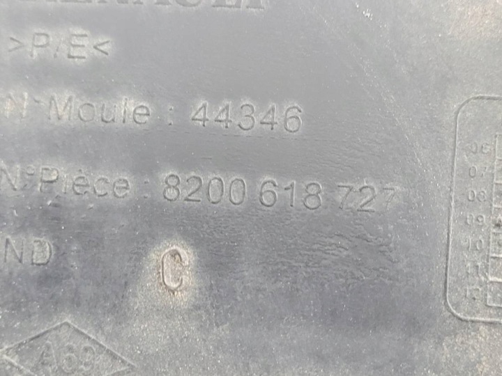 фото №10, Балка бампера зад задняя усилитель renault clio iii универсал 8200618727