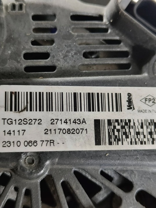 фото №7, Dacia sandero ii captur i clio iv 0.9 tce генератор оригінал